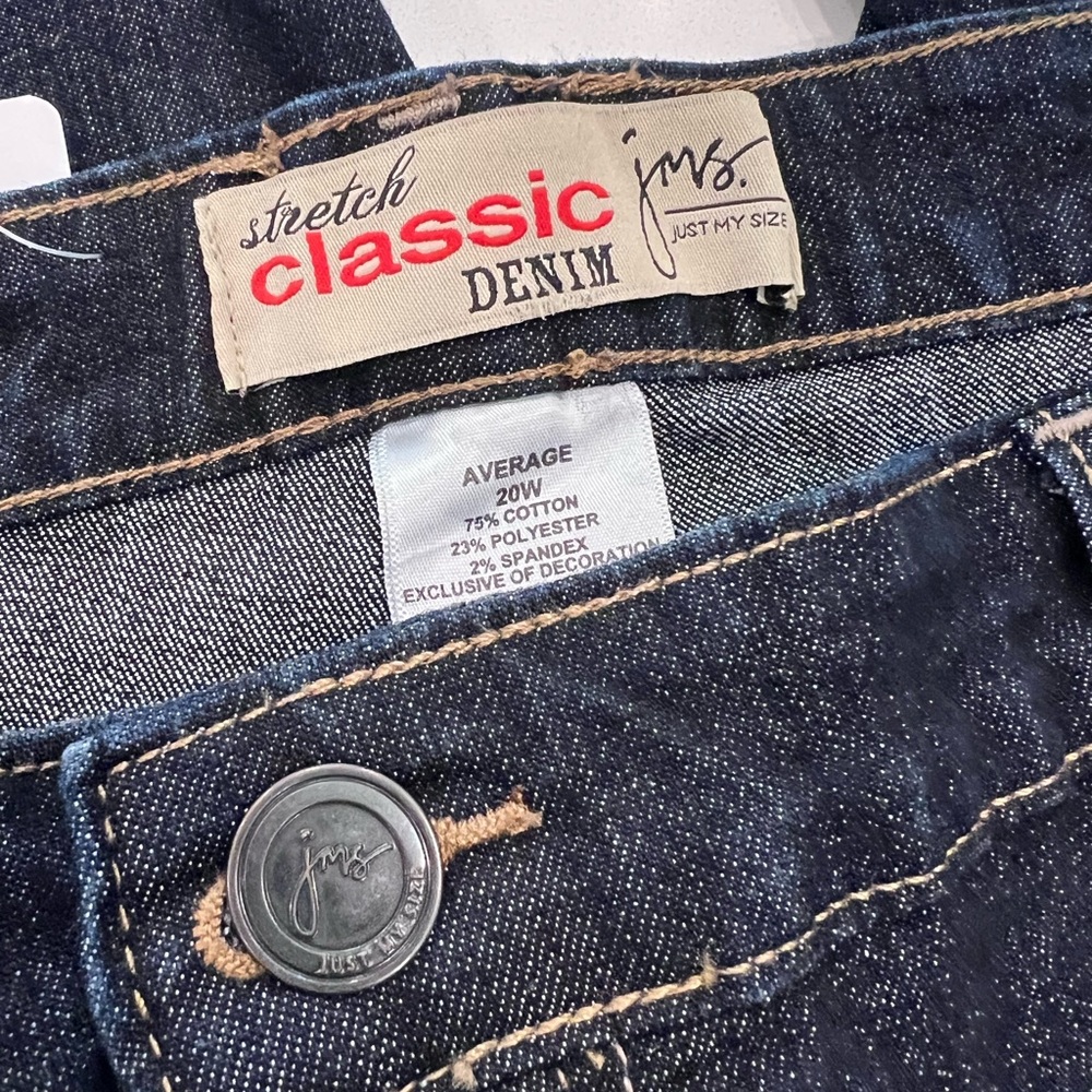 Just My Size Classic Denim Jeans - Dark Blue
